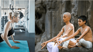 Yoga in India versus yoga in Amerika